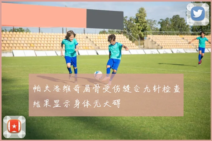 帕夫洛维奇眉骨受伤缝合九针检查结果显示身体无大碍